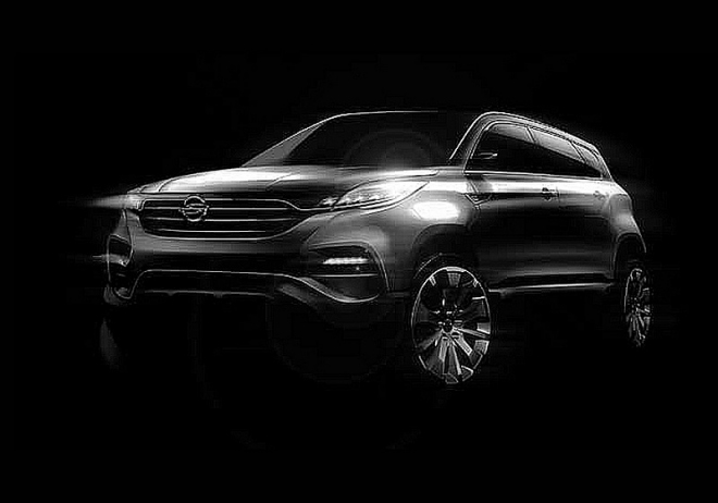 SsangYong LIV-1: koncept nástupce SUV Rexton se ukáže za dva týdny v Soulu