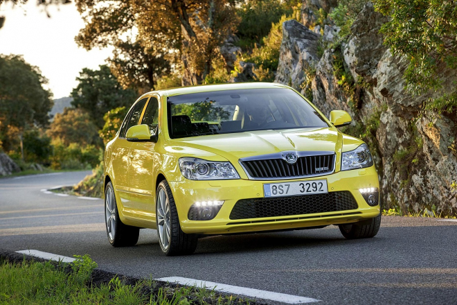 Škoda Octavia RS a Scout: nové snímky faceliftovaných verzí