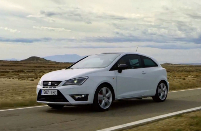 Seat Ibiza Cupra 2013: faceliftovaný dráček na vlastně úplně prvním videu