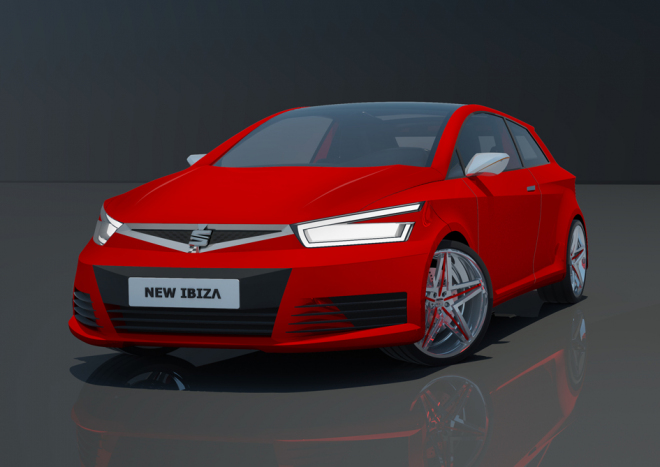 Seat Ibiza Cupra 2015: nová generace se ukázala na oficiálních ilustracích