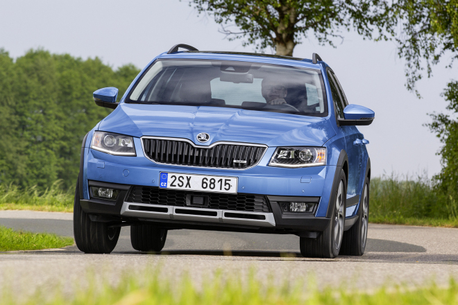 Škoda Octavia III Scout: nové fotky a kompletní technická data