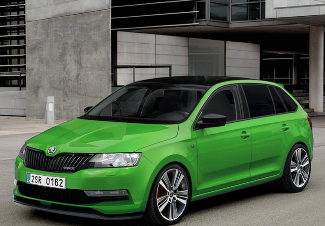 Škoda Rapid Spaceback RS: co by bylo, kdyby škodovka chtěla (ilustrace)