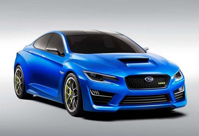 Subaru WRX 2014: nová generace jen jako sedan, produkční model prý už v L.A.