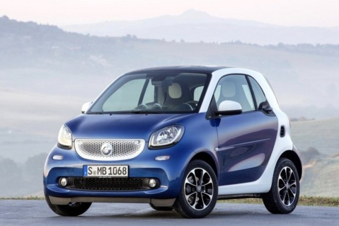 Smart ForTwo a ForFour 2015 odhaleny únikem, Renault Twingo nepřipomínají ani omylem