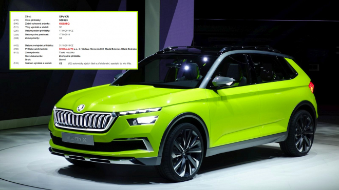 Škoda si zaregistrovala další nové jméno modelu. Kterému z nových SUV ho nadělí?