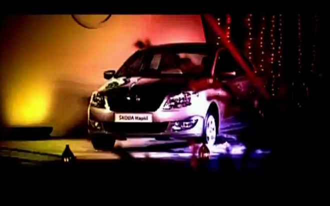 Škoda Rapid 2011 na první oficiální videoupoutávce