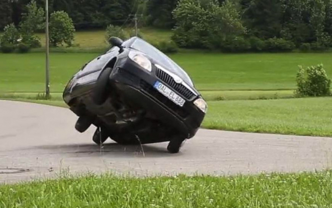 Škoda Fabia jako tříkolka: legrační stroj lze řídit od 16 let