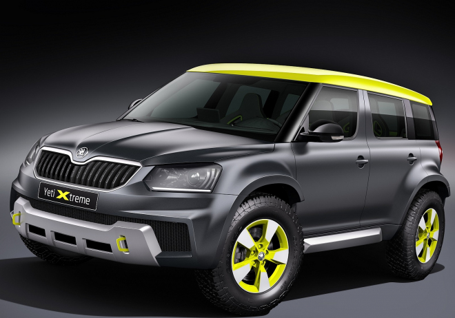 Škoda Yeti Xtreme: drsně vyhlížející off-road dá stovku za 9 sekund