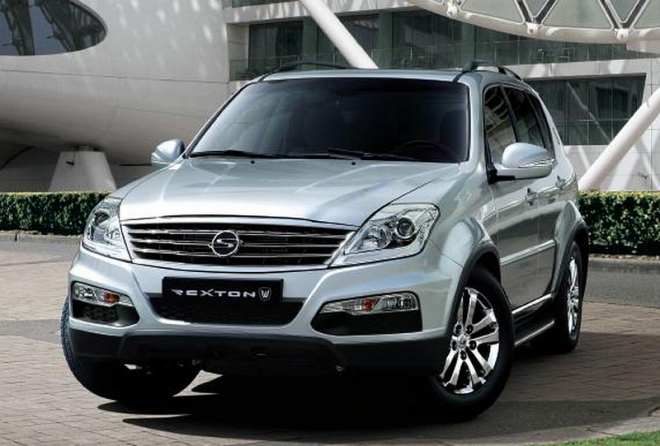 SsangYong Rexton W: tak si říká facelift pro rok 2012