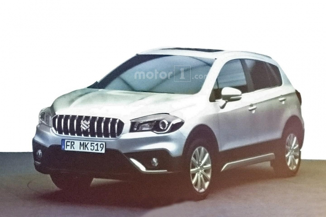 Suzuki SX4 S-Cross 2016: unikly první fotky faceliftu, přijde i s tříválcem