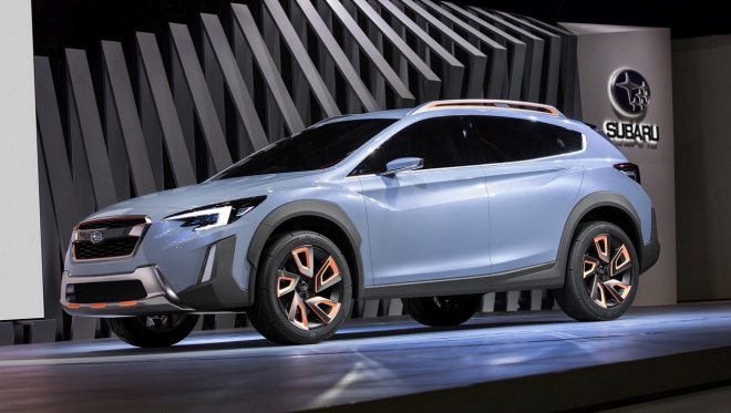 Subaru XV Concept: předobraz nového XV je venku, má i ochranné plechy