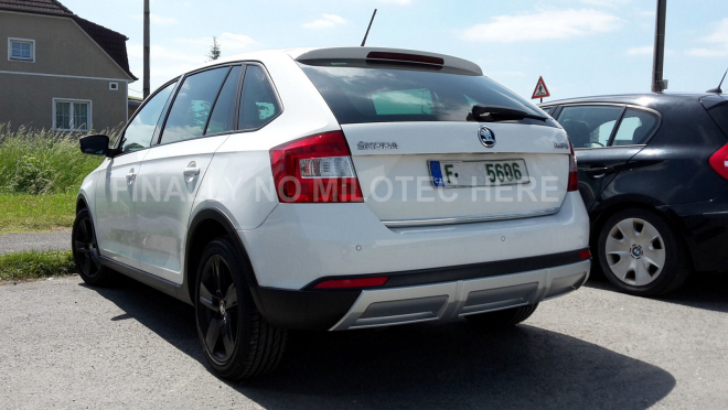 Škoda Rapid Scout bude, nafocena byla i s faceliftem