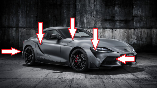 Na nové Toyotě Supra je 9 falešných otvorů, stydí se za ně i šéftechnik značky