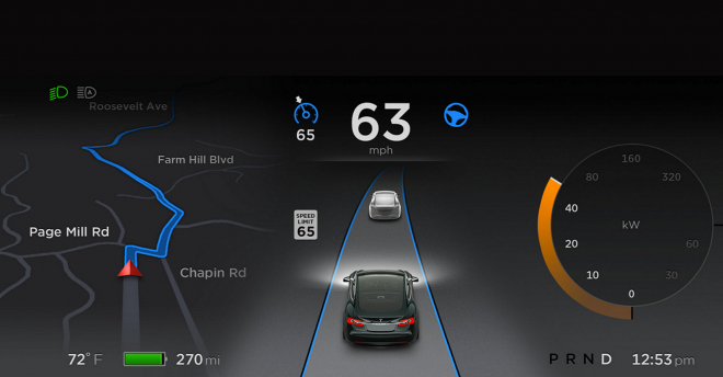 Autopilot Tesly je venku pro všechny. Podívejte se, jak funguje, stojí 58 tisíc