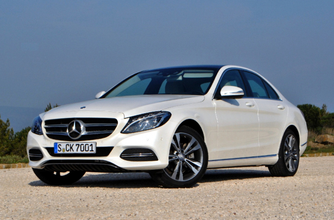 První test Mercedes C W205 2014: eSko střední třídy