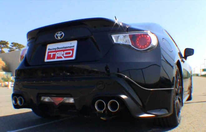 Toyota GT 86: takto zní s výfukem od TRD (video)