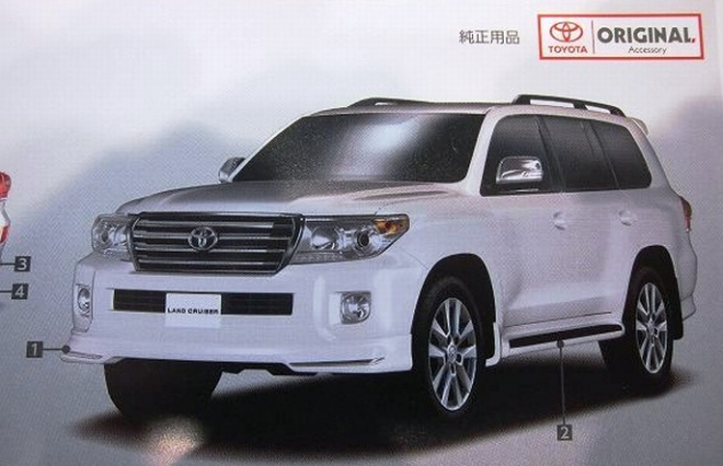 Toyota Land Cruiser V8 2012: facelift odhalen dalším nafoceným katalogem