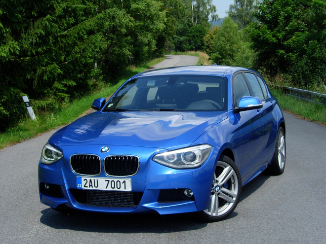 Právě testujeme BMW 125d, rozdává lekce z efektivity