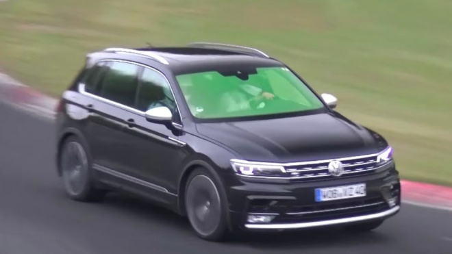 Ostrý VW Tiguan R natočen při tvrdých testech na Ringu. Má v útrobách pětiválec?