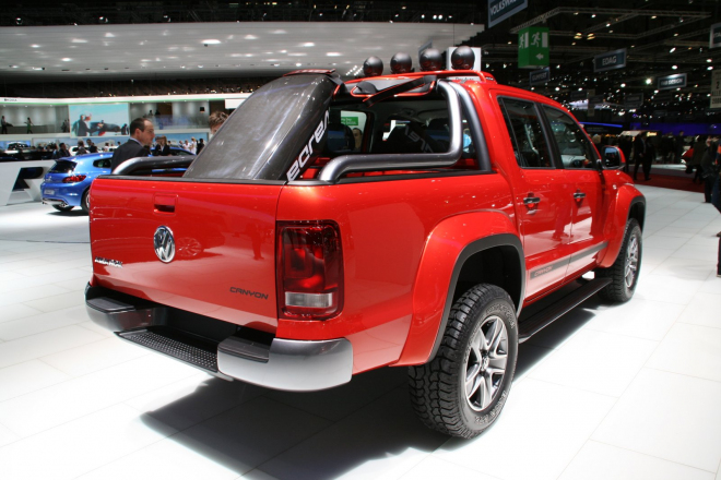 Volkswagen Amarok Canyon: pro expedice za divokou vodou (+ živé foto)