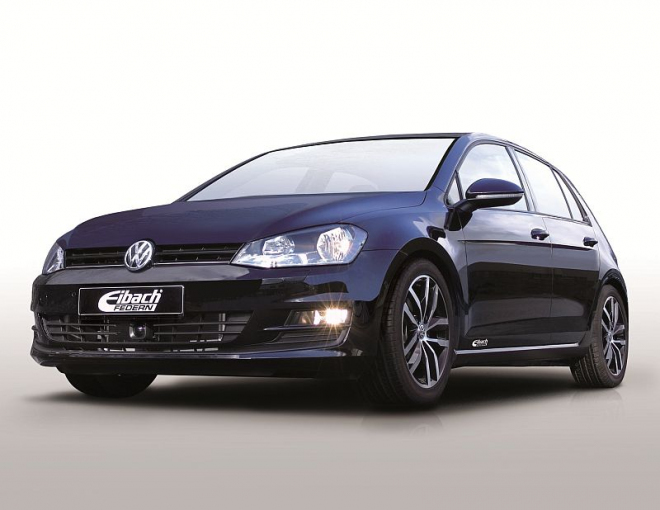 VW Golf VII od Eibachu: jiné tlumiče, pružiny a stabilizátory pro nový Golf