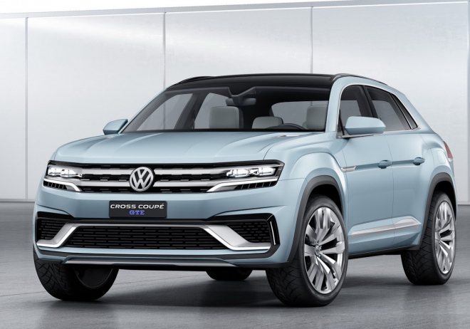 VW Cross Coupe GTE: německá X6 pro chudší už se rýsuje